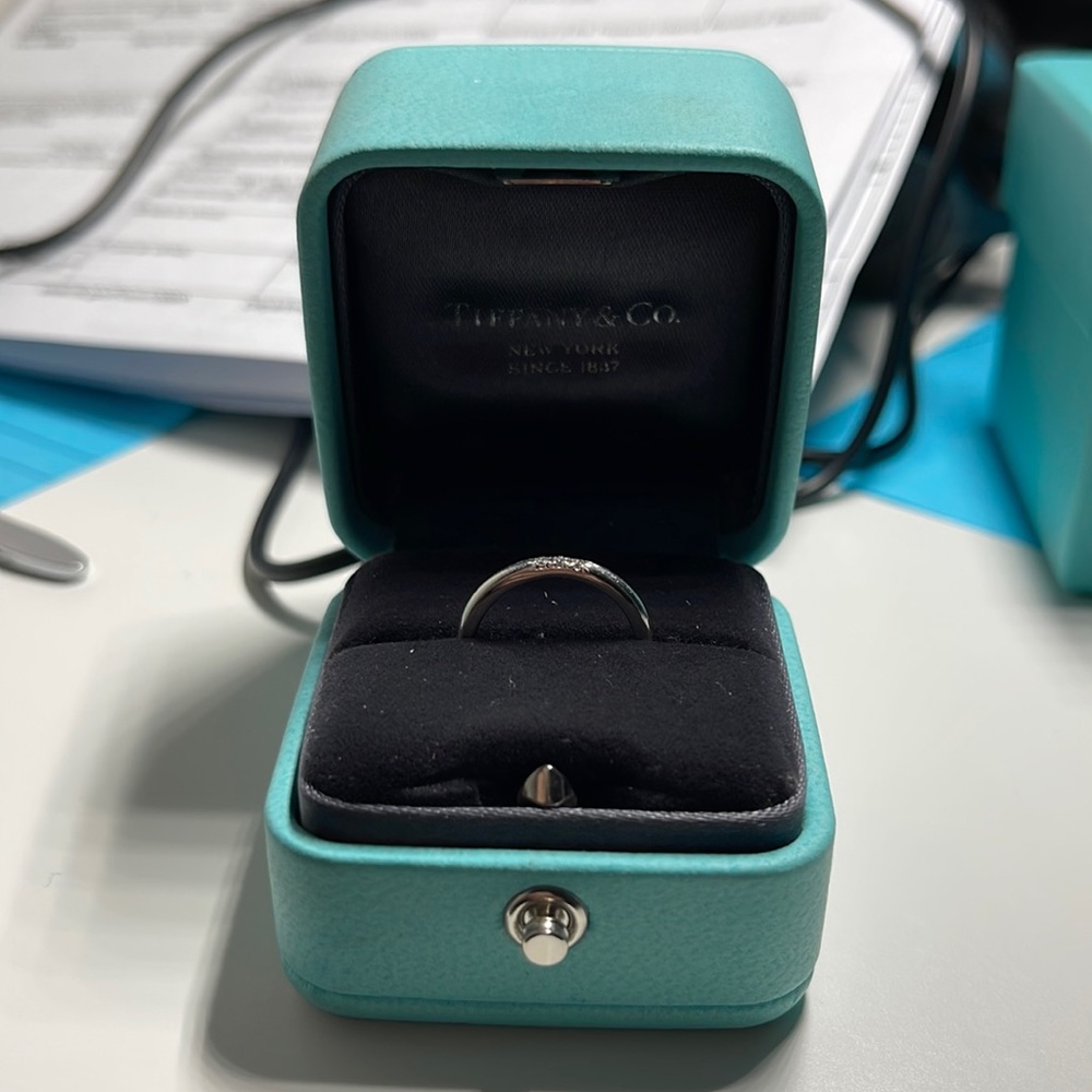 Tiffany & Co Narrow Wedding Band